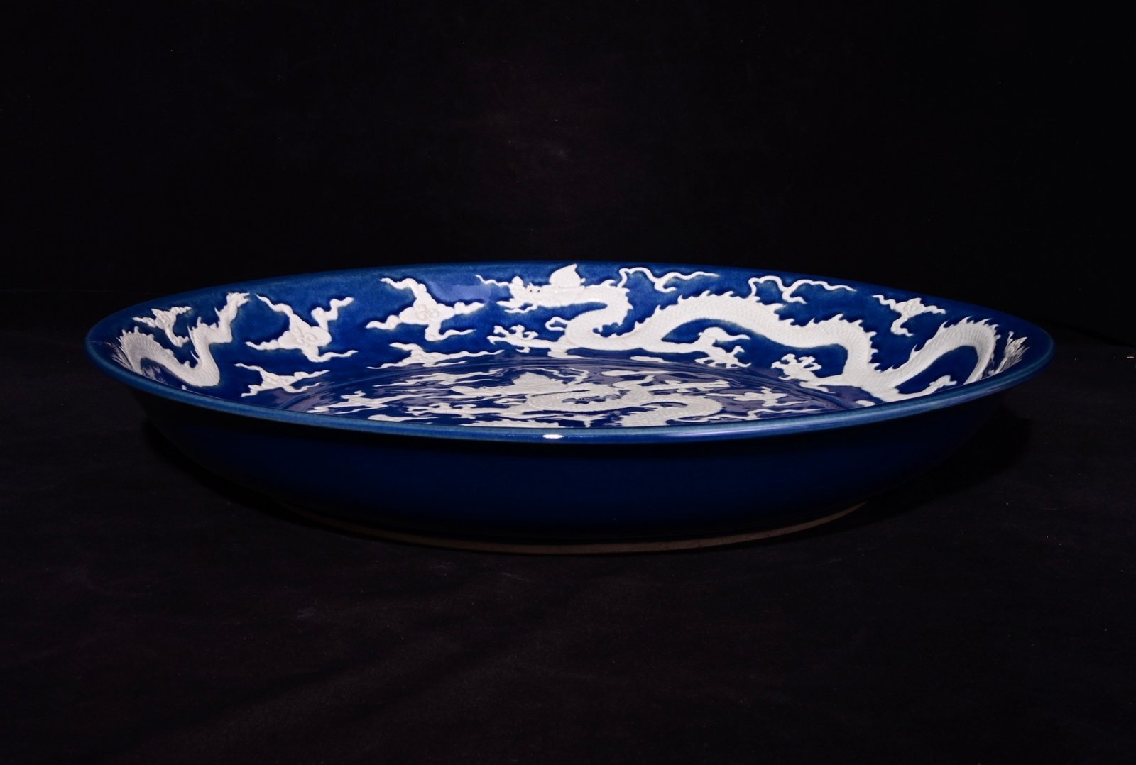 Chinese blue and white porcelain plate