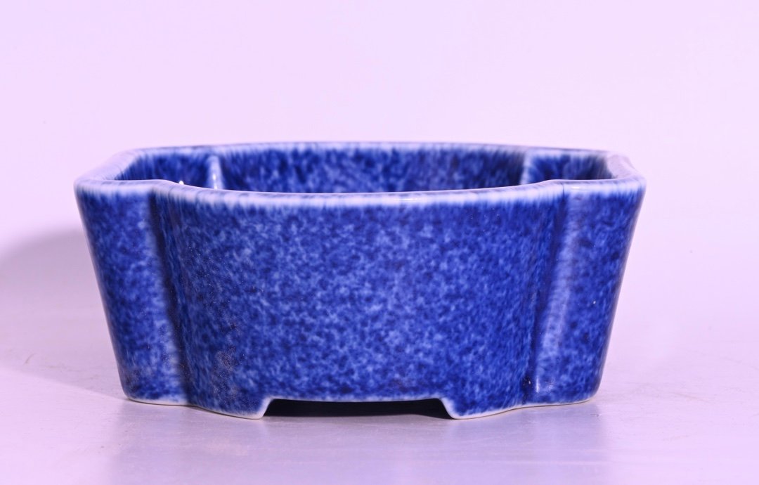 Chinese blue glaze porcelain washer