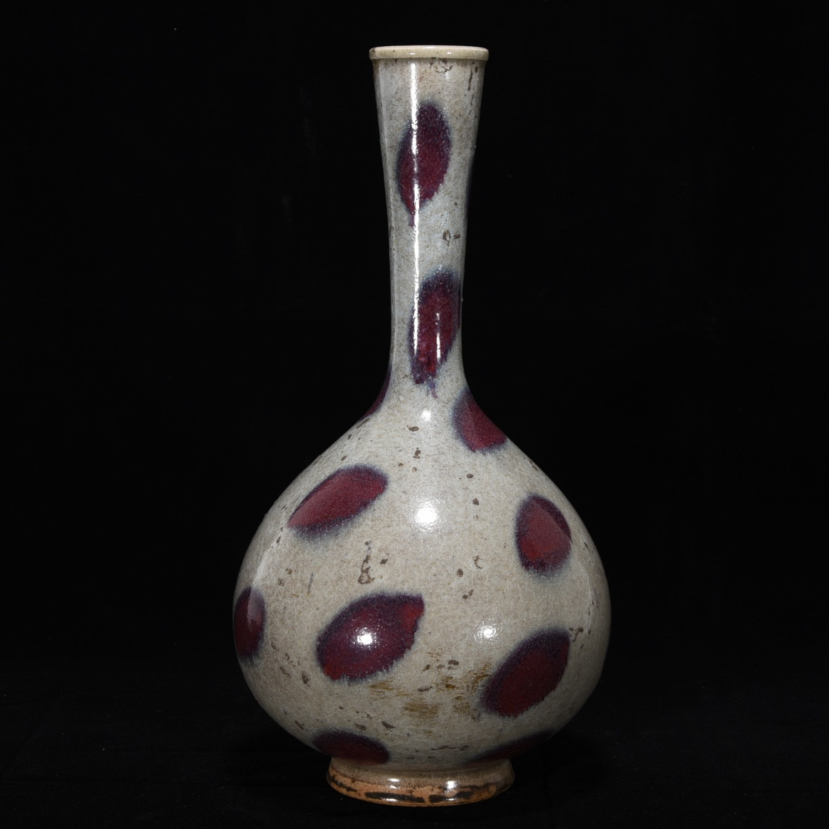 Chinese jun kiln porcelain vase
