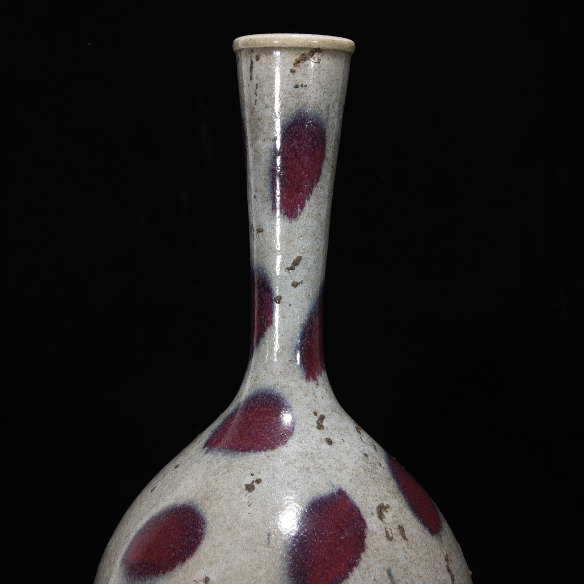 Chinese jun kiln porcelain vase