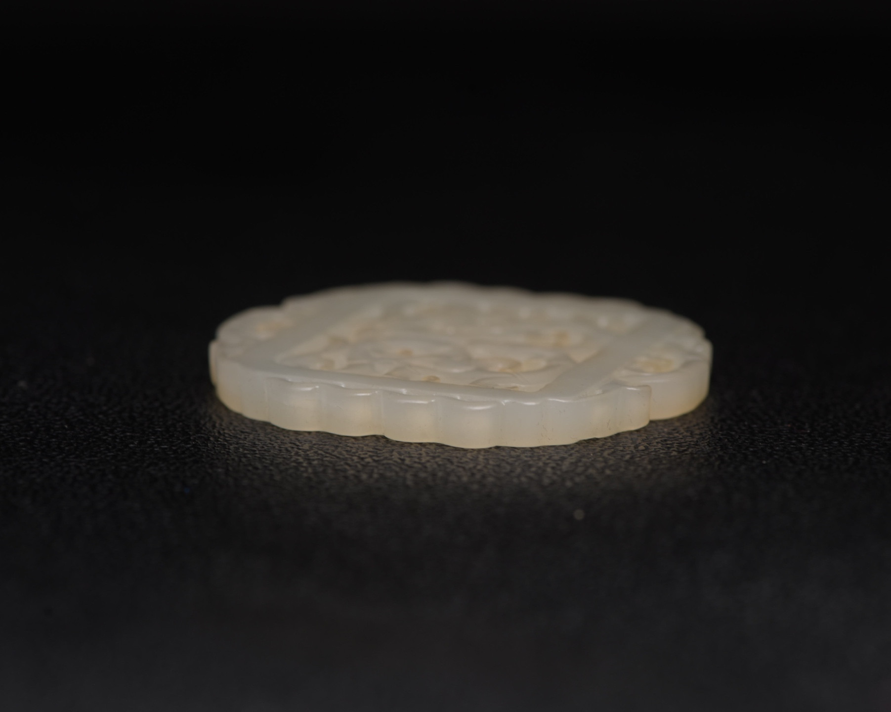 Chinese natural jade carved ornaments