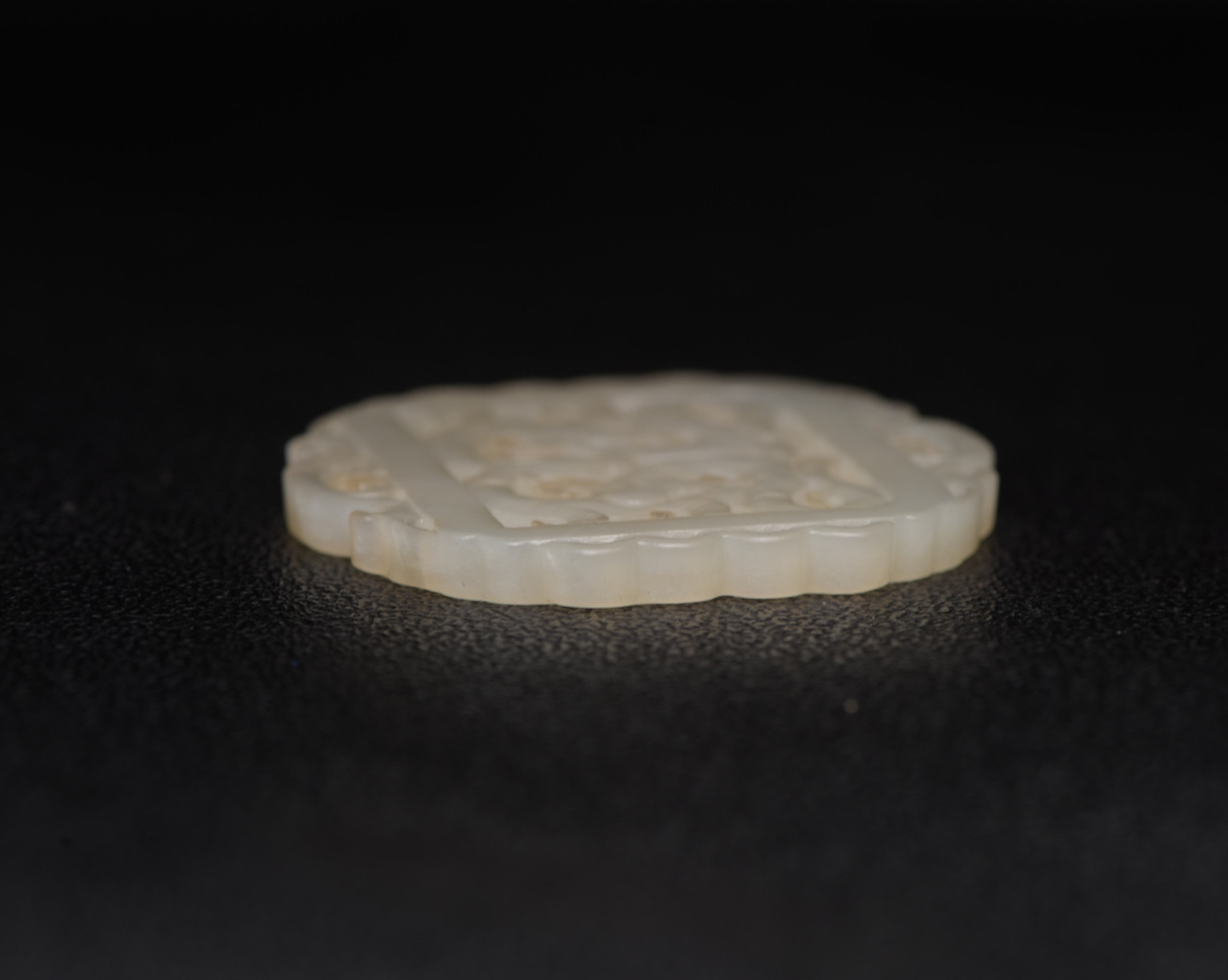 Chinese natural jade carved ornaments