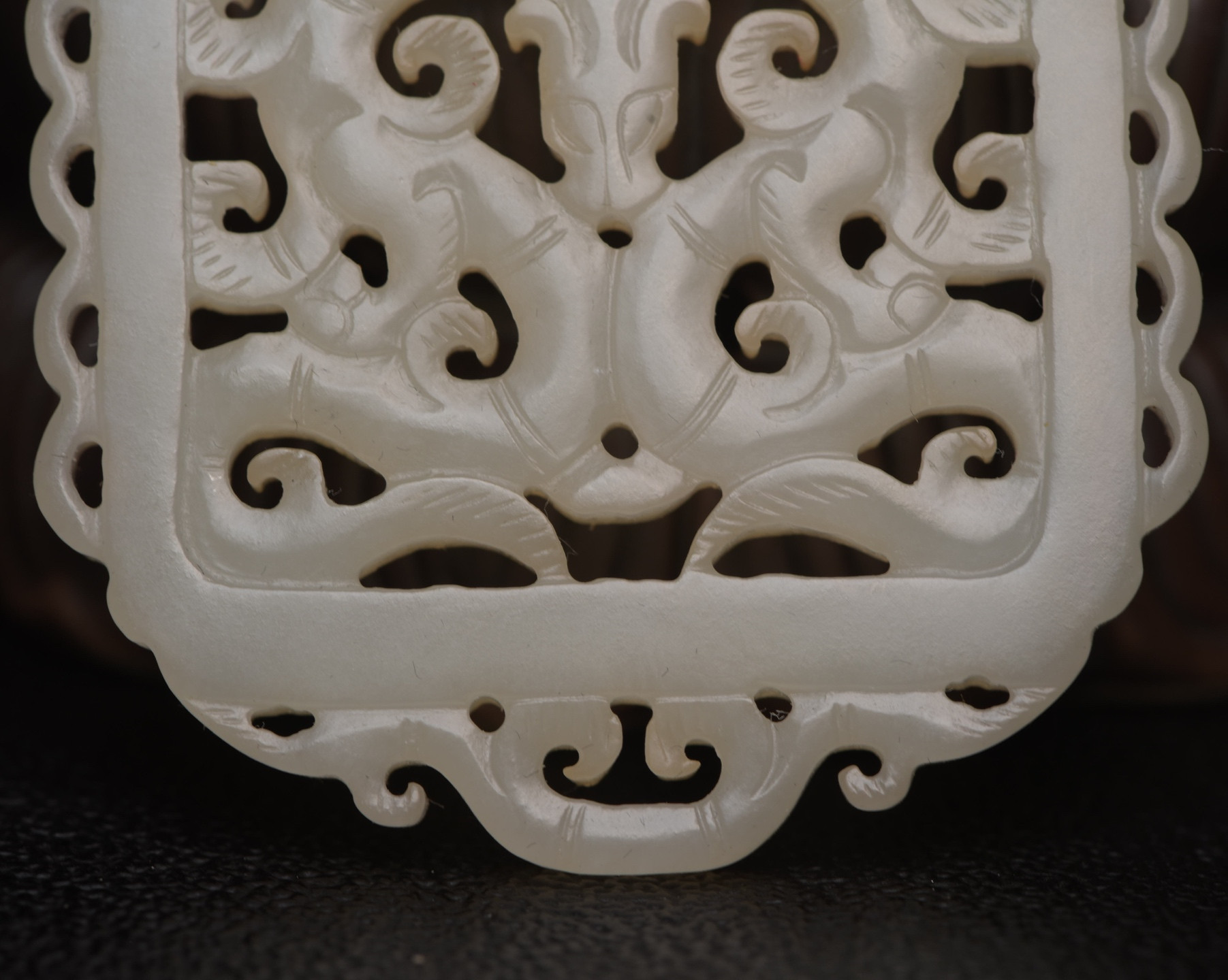 Chinese natural jade carved ornaments