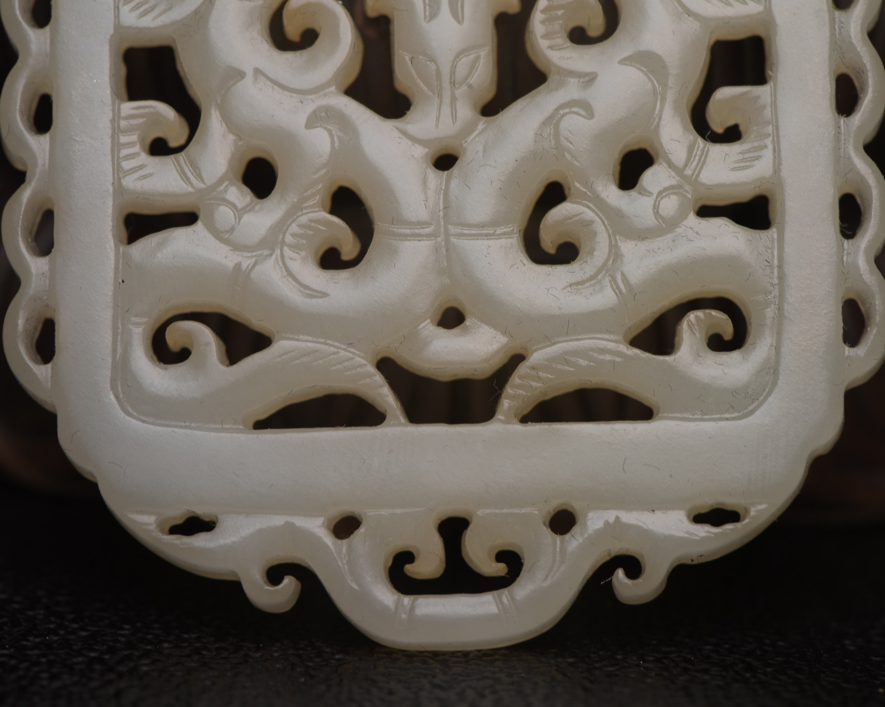 Chinese natural jade carved ornaments