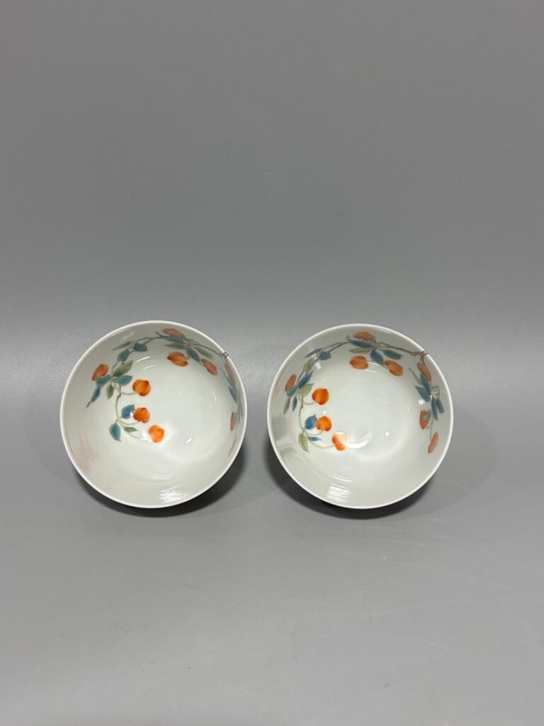 Qing Dynasty Yongzheng this pastel-colored cherry-patterned bowl