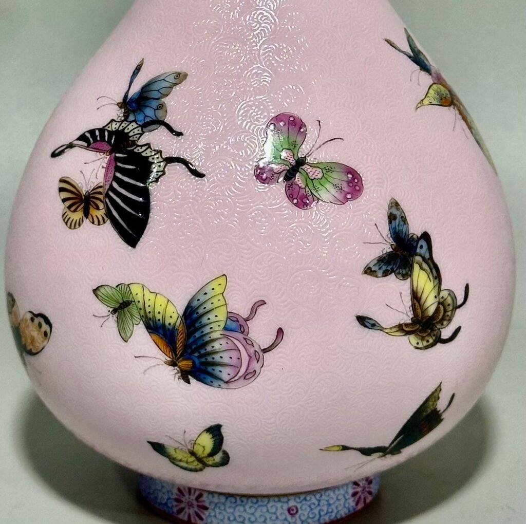 Qing Dynasty Yongzheng jade Fuchun vase
