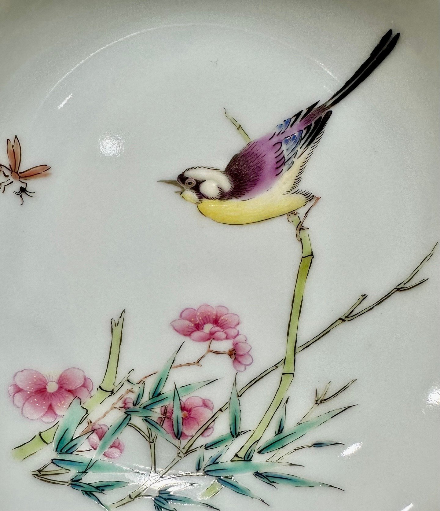 Qing Dynasty Yongzheng this enamel plate