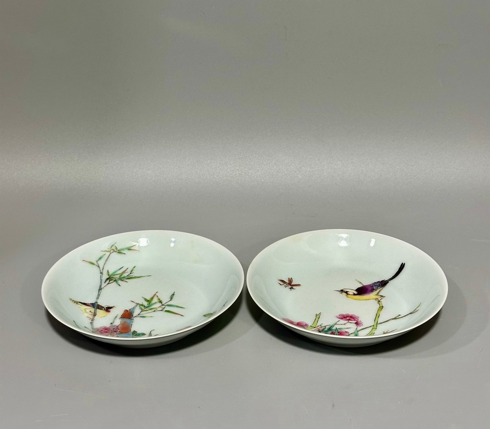 Qing Dynasty Yongzheng this enamel plate