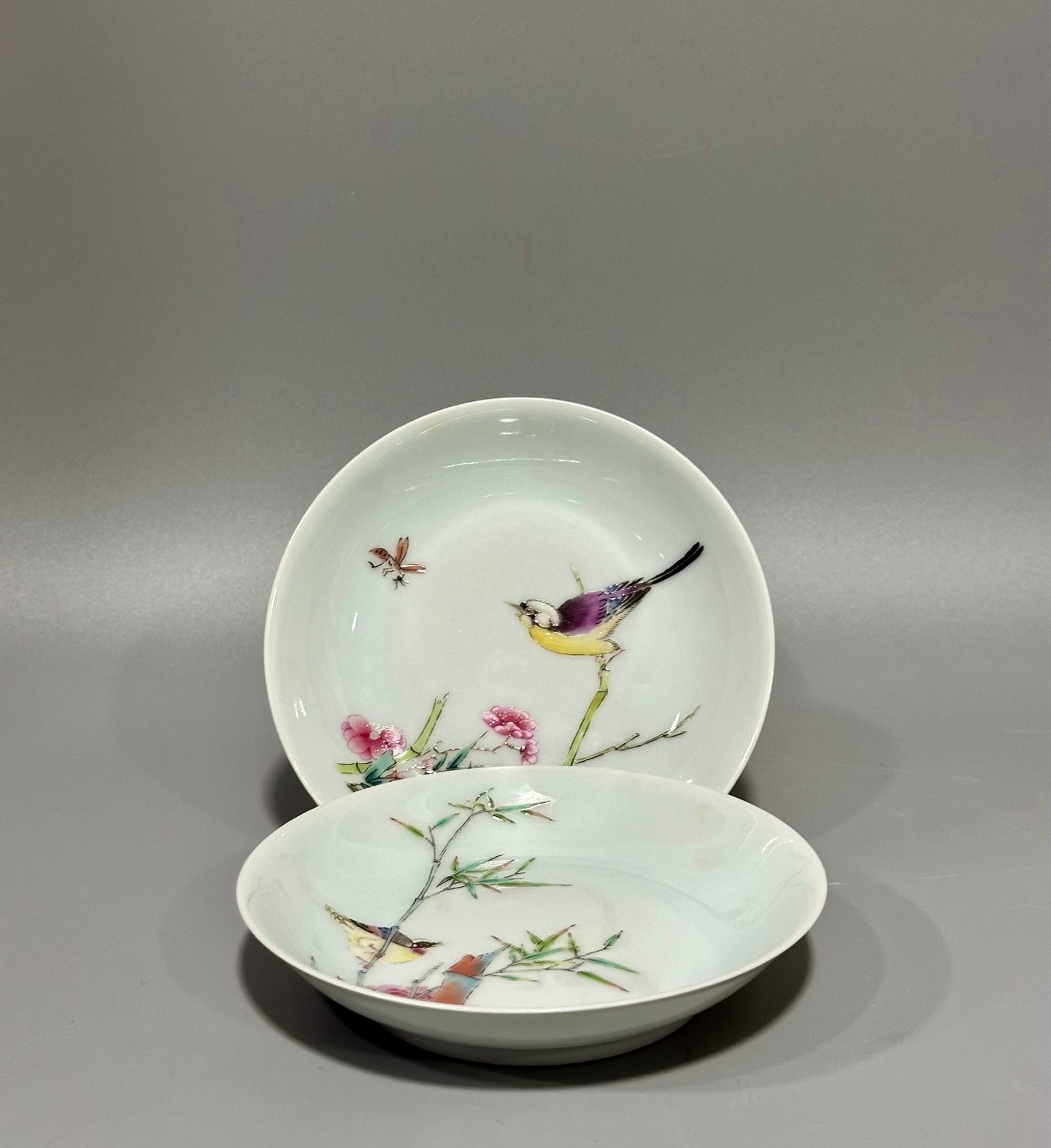 Qing Dynasty Yongzheng this enamel plate