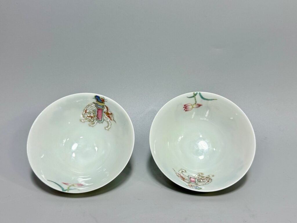 Qing Dynasty Yongzheng this pastel cup