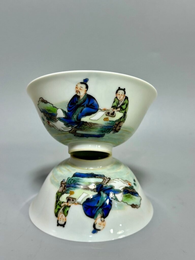 Qing Dynasty Yongzheng this pastel cup