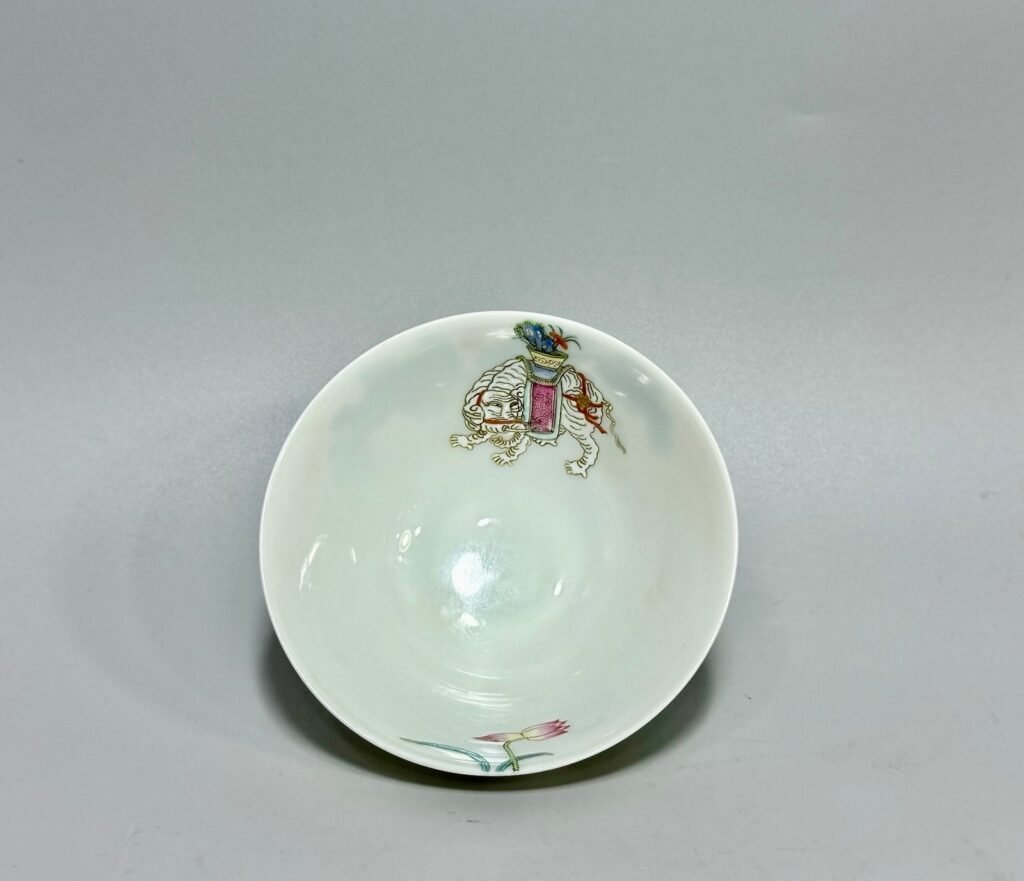 Qing Dynasty Yongzheng this pastel cup