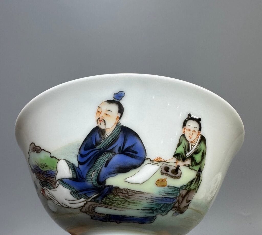 Qing Dynasty Yongzheng this pastel cup