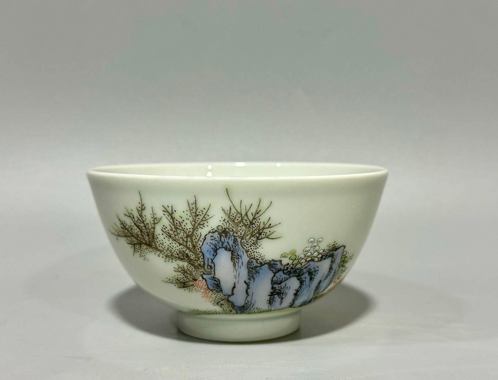 Qing Dynasty Yongzheng this pastel bowl