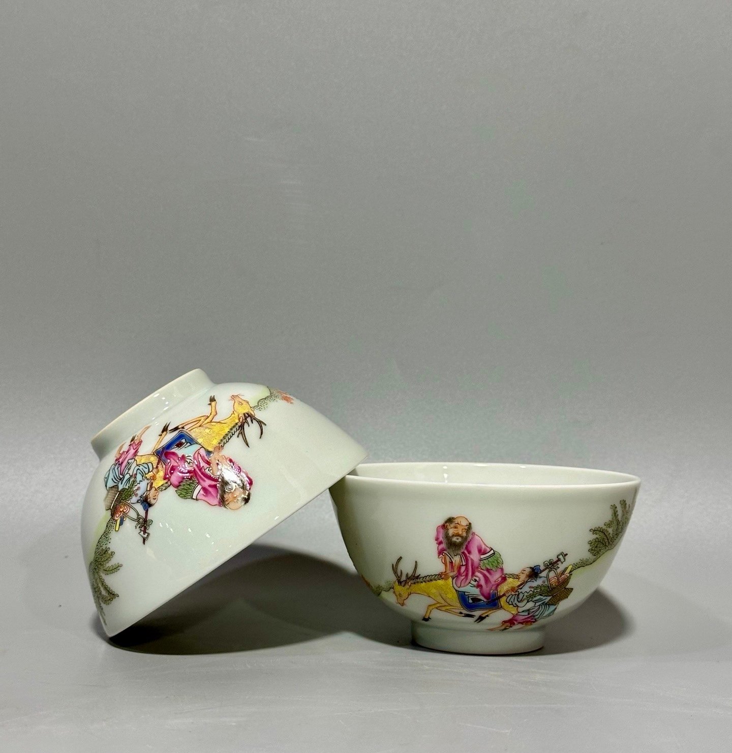 Qing Dynasty Yongzheng this pastel bowl