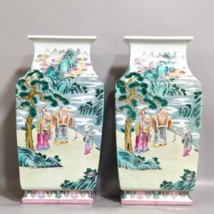 Qing Dynasty Daoguang star square inlaid vessel