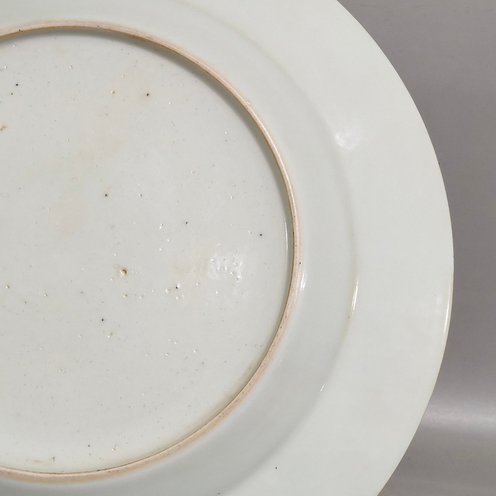 Qing Dynasty Overseas return and export character story plate