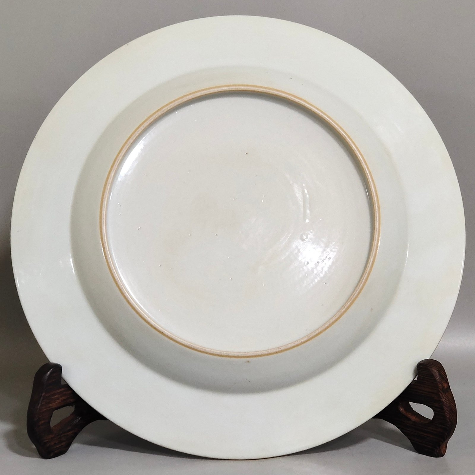 Qing Dynasty Overseas return and export character story plate