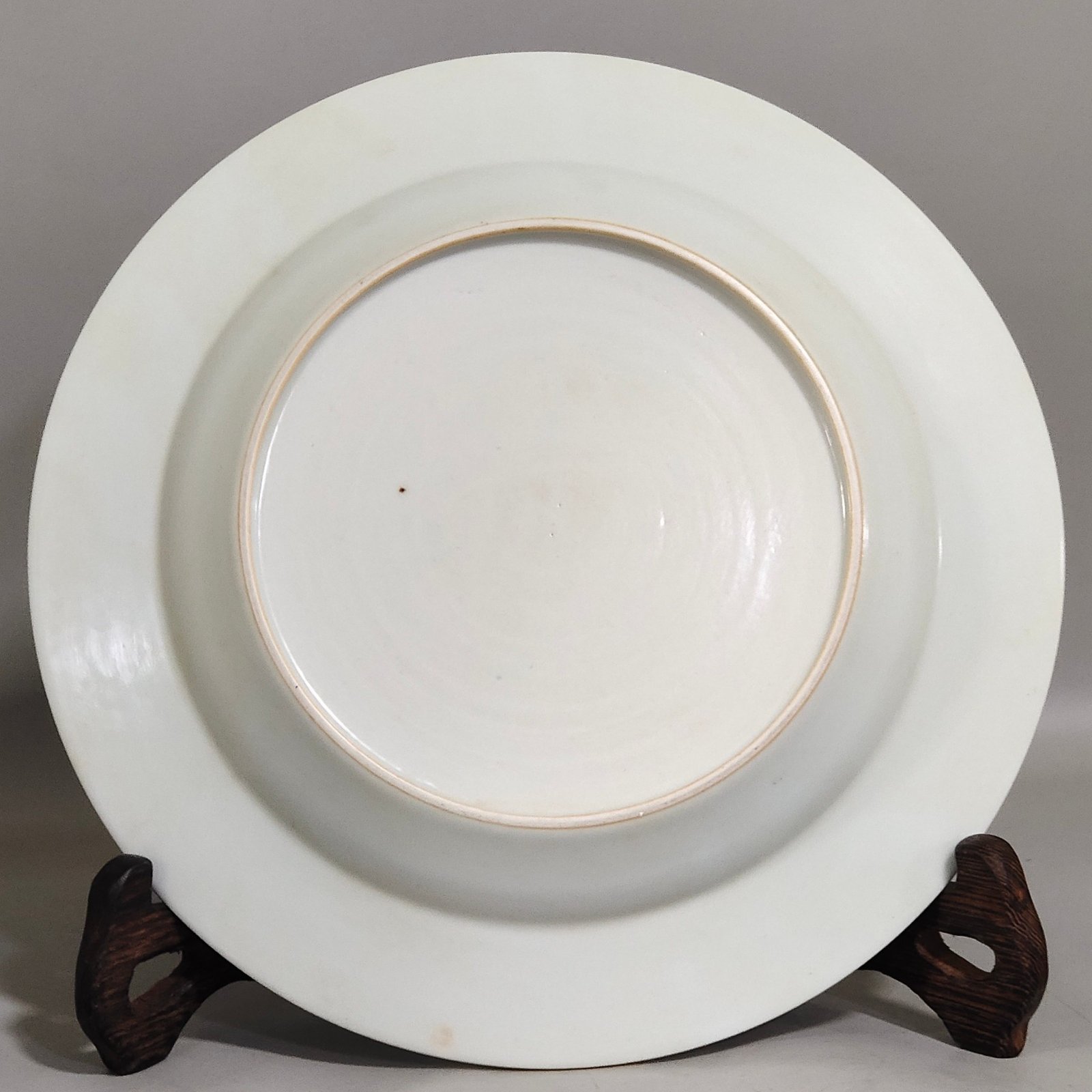 Qing Dynasty Overseas return and export character story plate