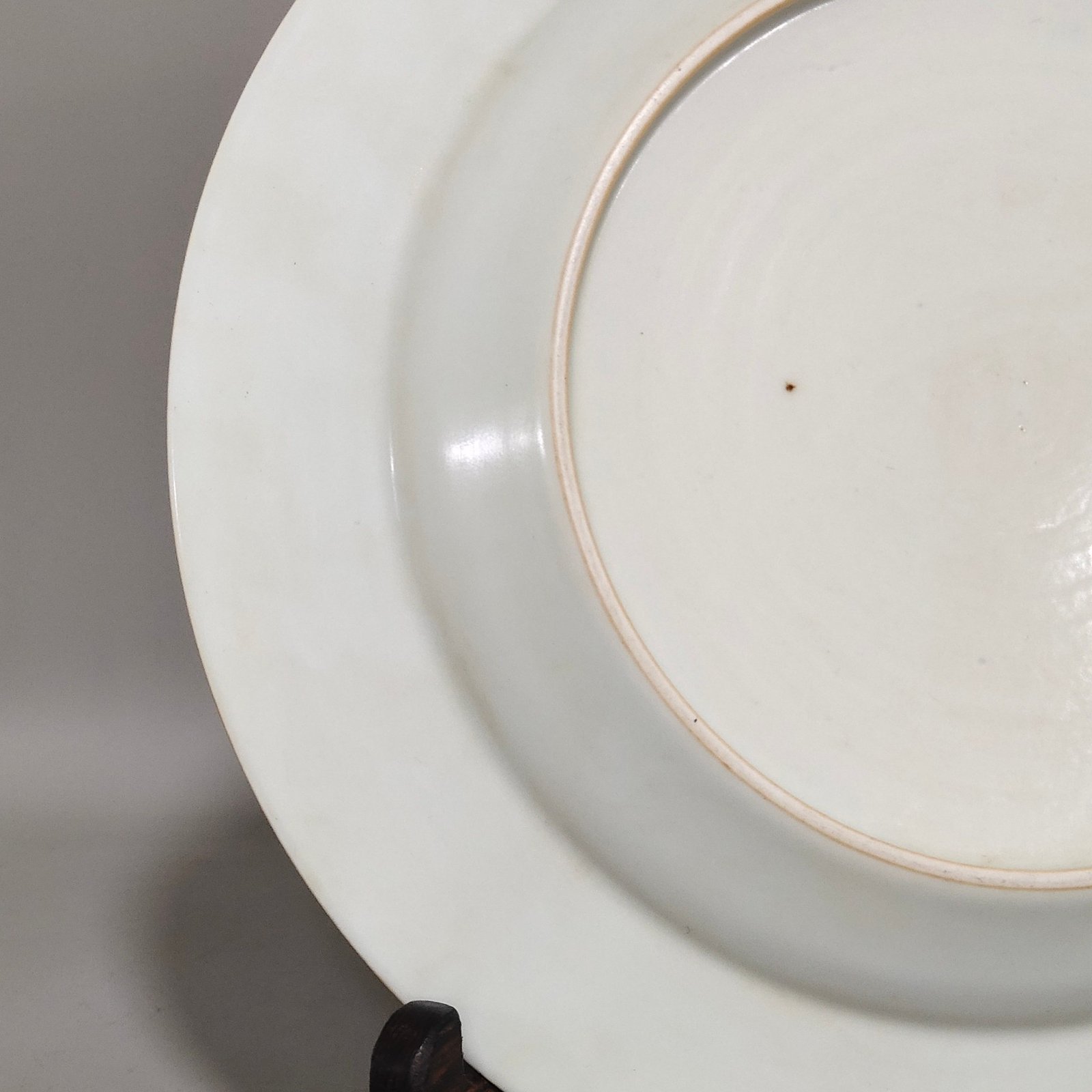 Qing Dynasty Overseas return and export character story plate