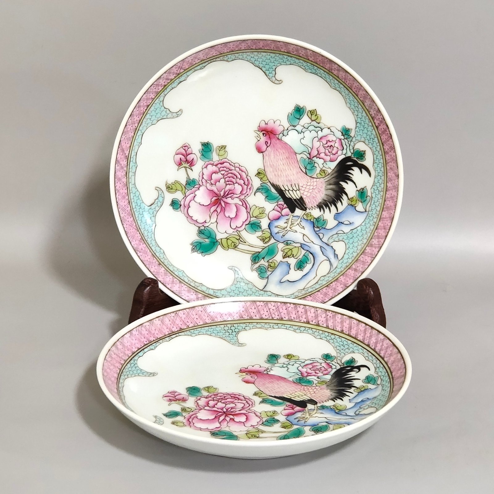 Qing Dynasty Overseas return and export of Lucky Cup set