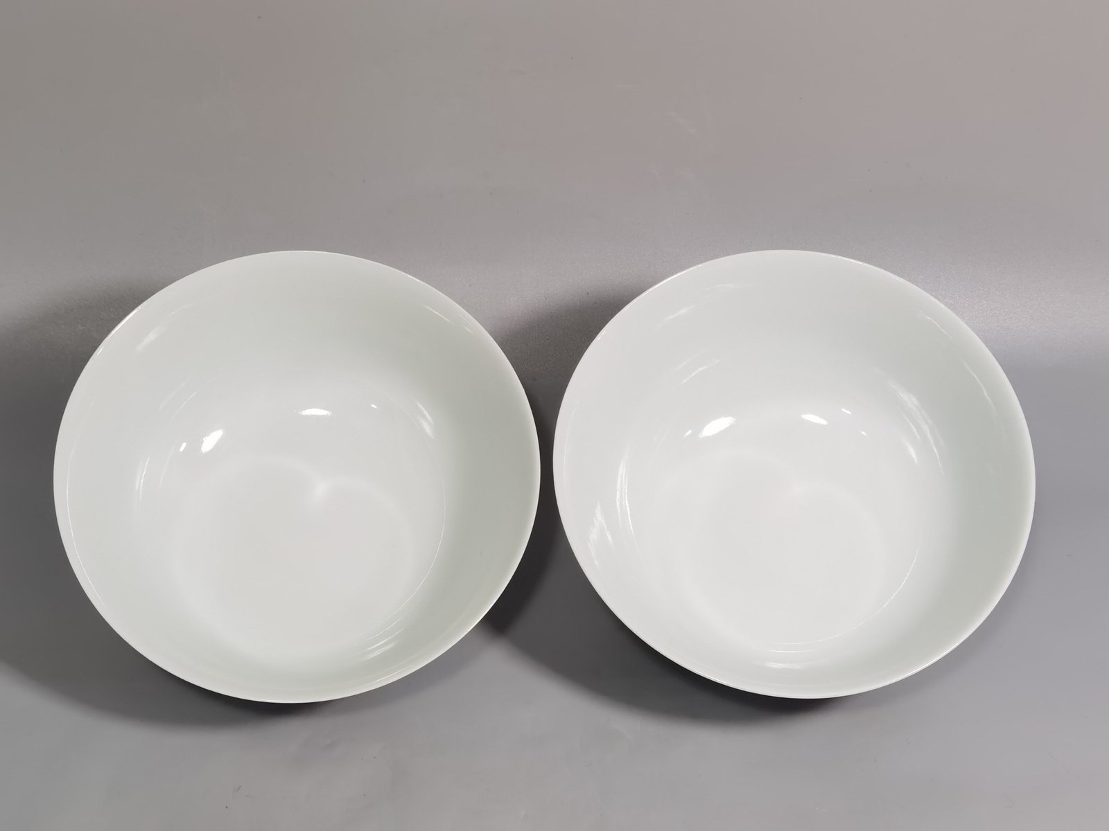 Qing Dynasty Qianlong pair of enamel baby playing bowl