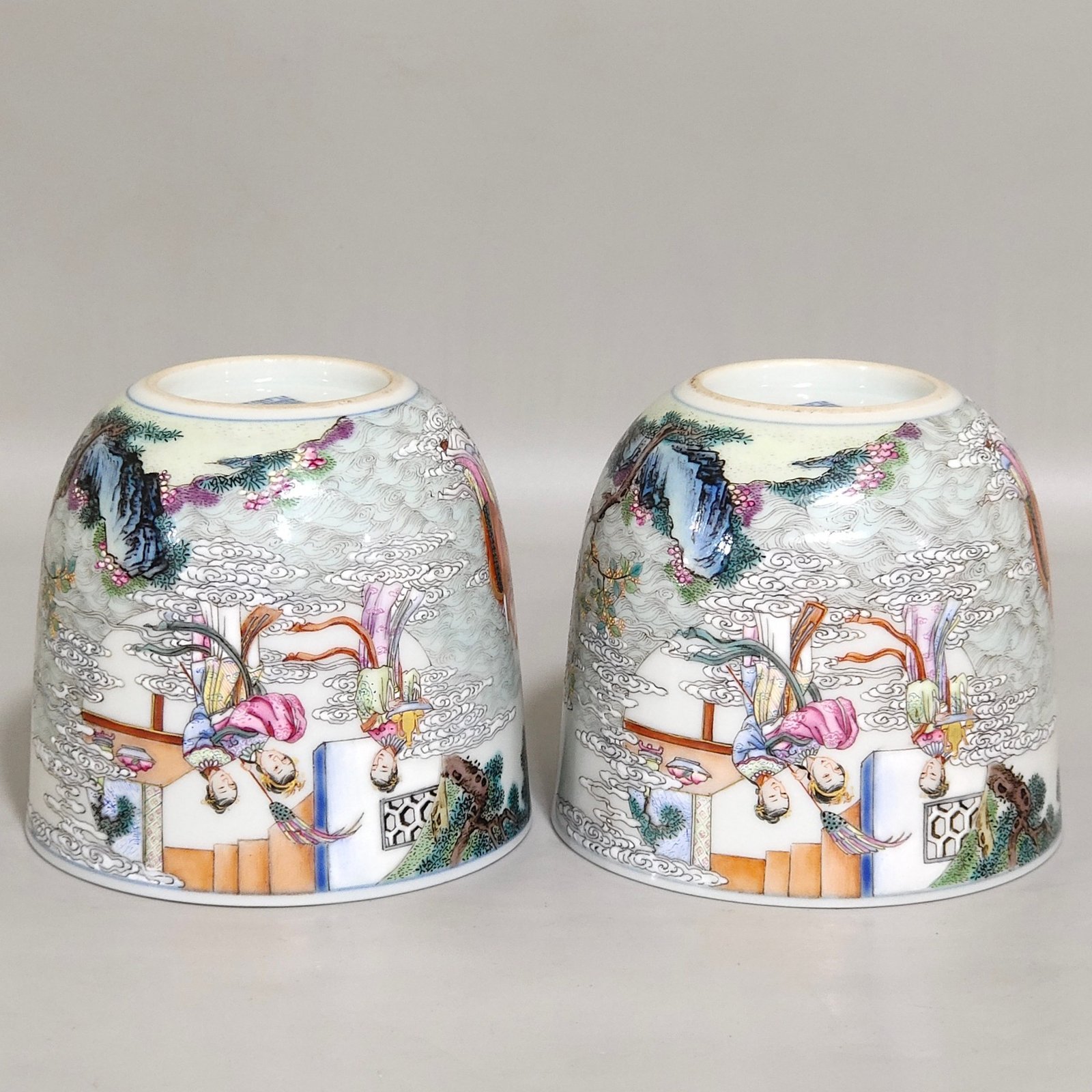 Qing Dynasty Qianlong famille rose porcelain bowl