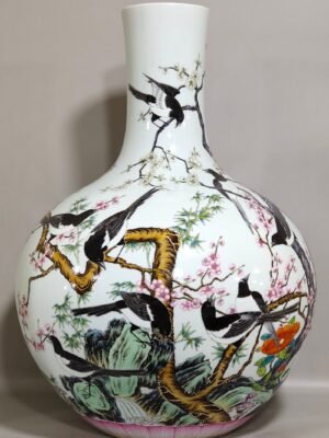 Qing Dynasty Qianlong a celestial sphere vase