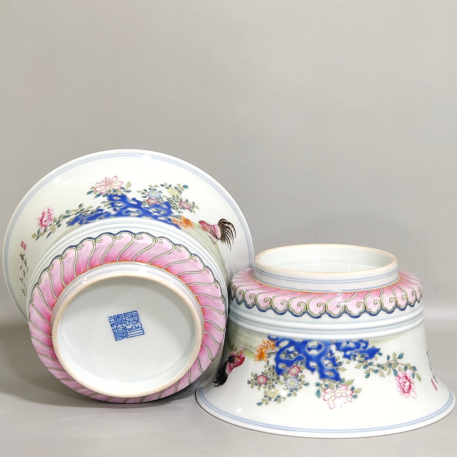 Qing Dynasty Qianlong poem bowl