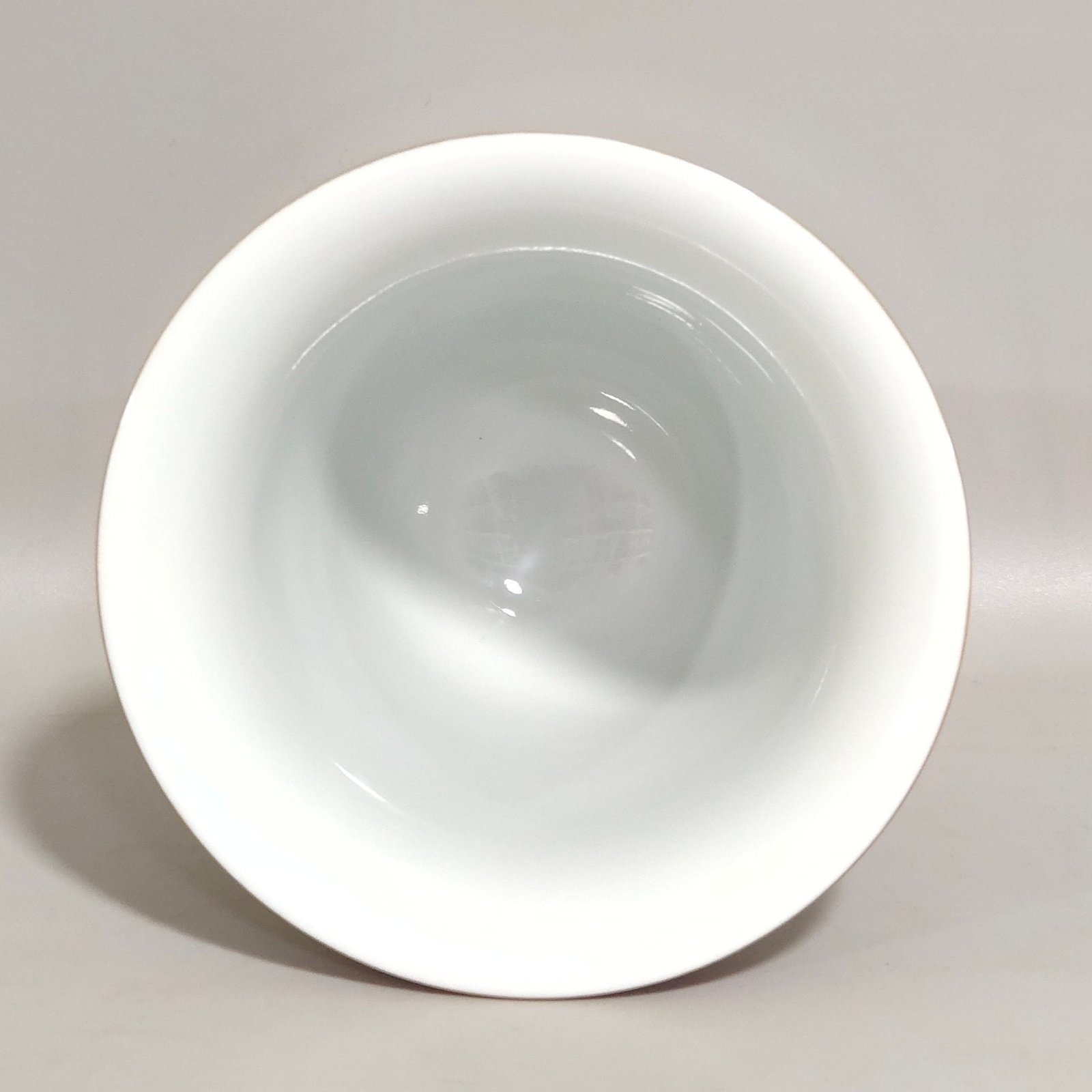 Qing Dynasty Qianlong poem “Good Luck and Good Luck” two-ear cup