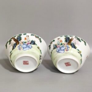 Qing Dynasty Qianlong Li Bai's drunken poem cup