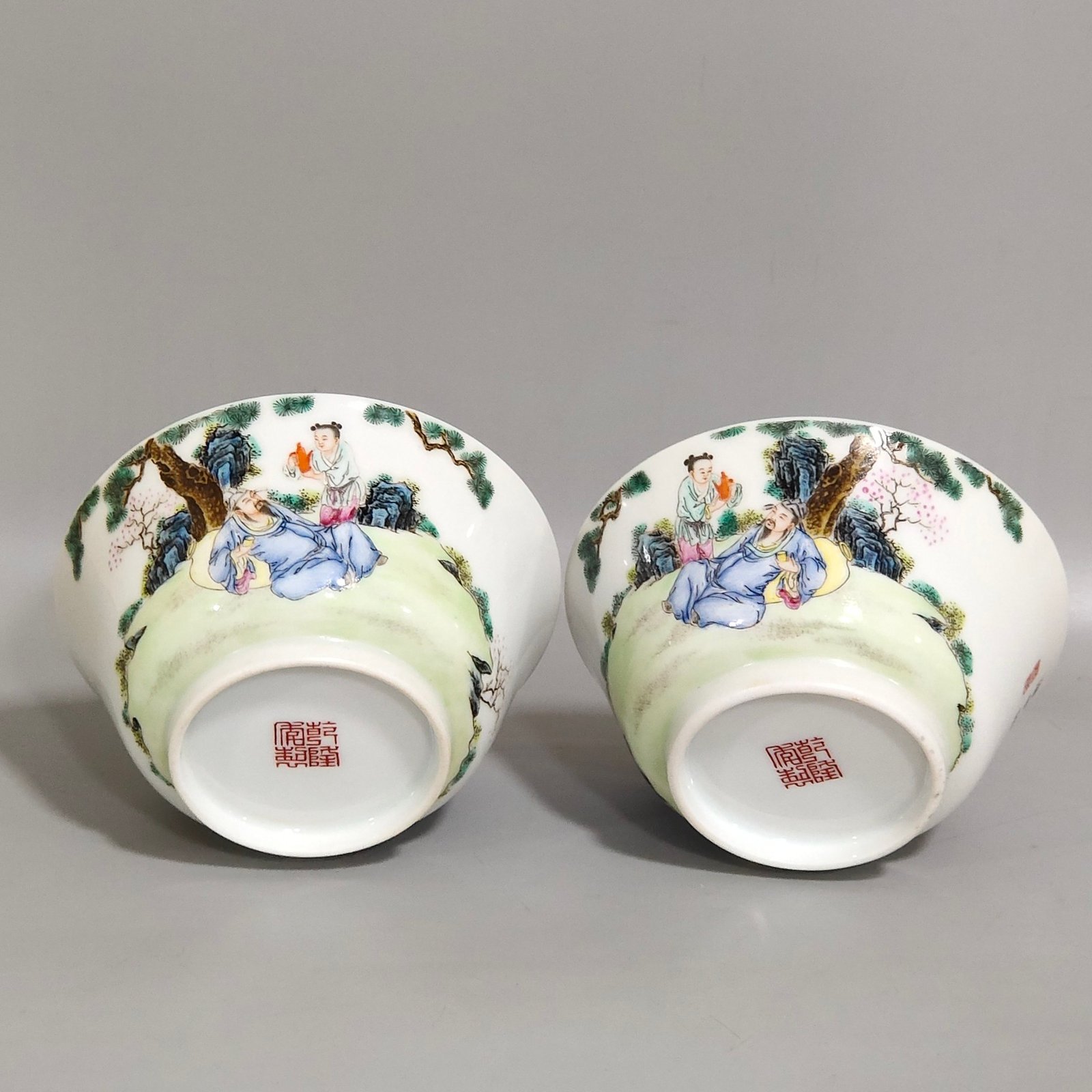 Qing Dynasty Qianlong Li Bai’s drunken poem cup