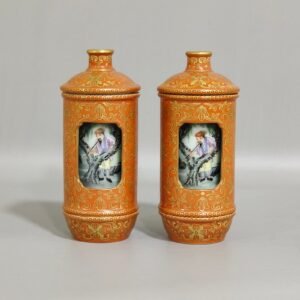 Qing Dynasty Qianlong a coral red snuff bottle