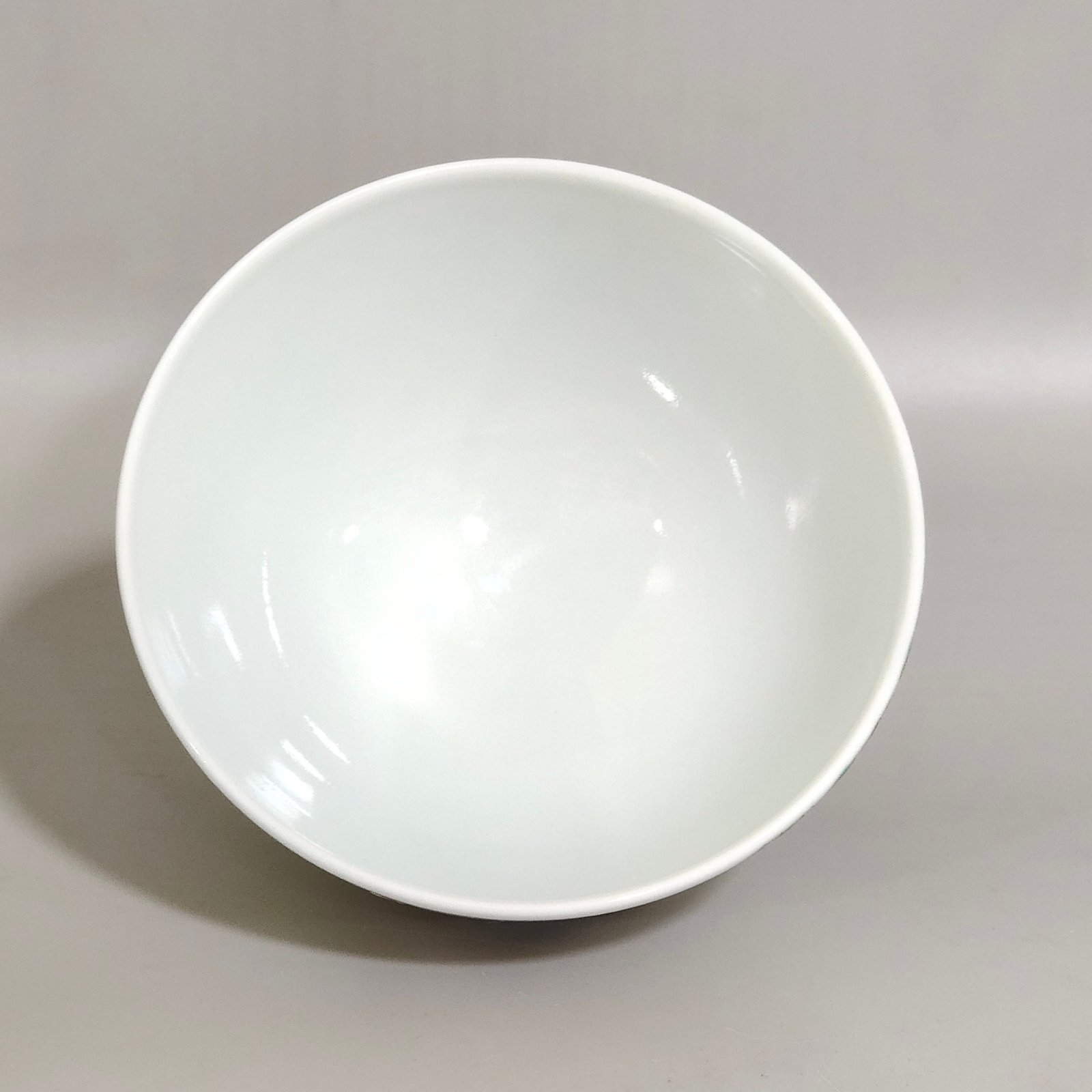 Qing Dynasty Qianlong enamel red-crowned crane rose green bamboo and poem chicken heart cup