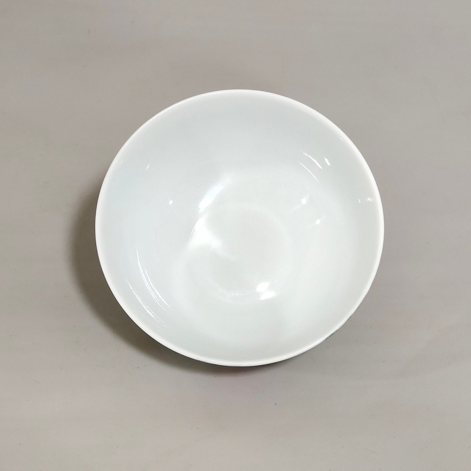 Qing Dynasty Qianlong enamel bamboo and flower inscribed poem cup