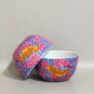 Qing Dynasty Qianlong Xiangyun Wufu Cup