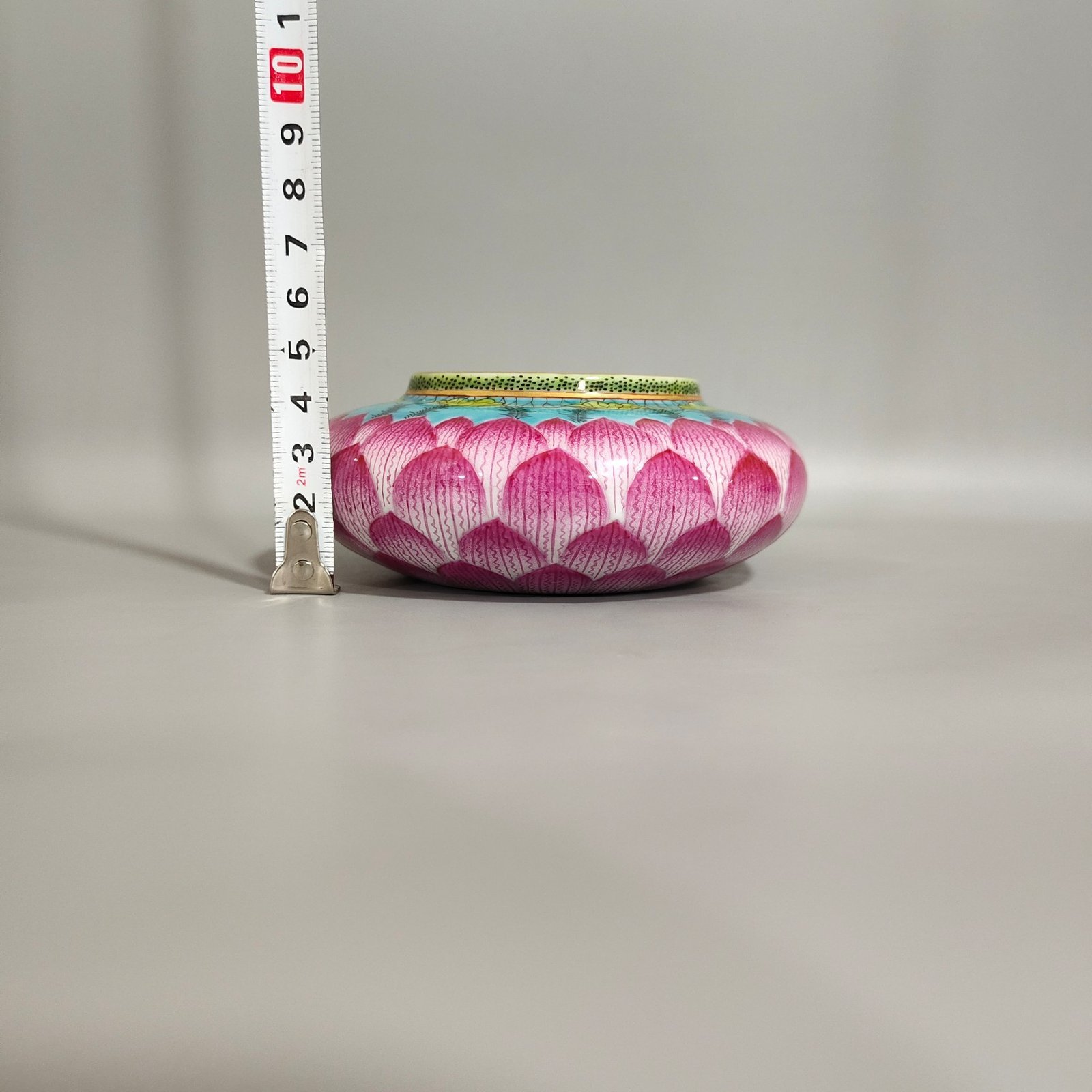 Qing Dynasty Qianlong Lotus Water Seal Washer