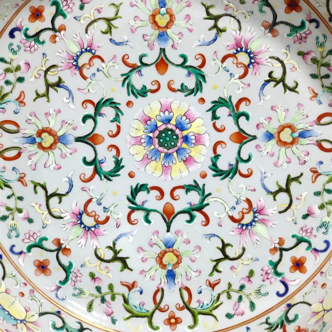 Qing Dynasty Qianlong Xipanlian washbasin