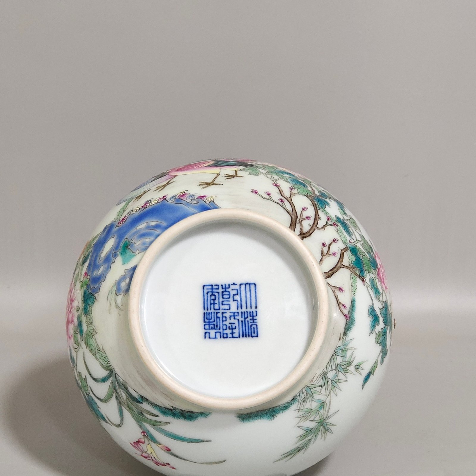 Qing Dynasty Qianlong The icing on the cake is a deer headed statue