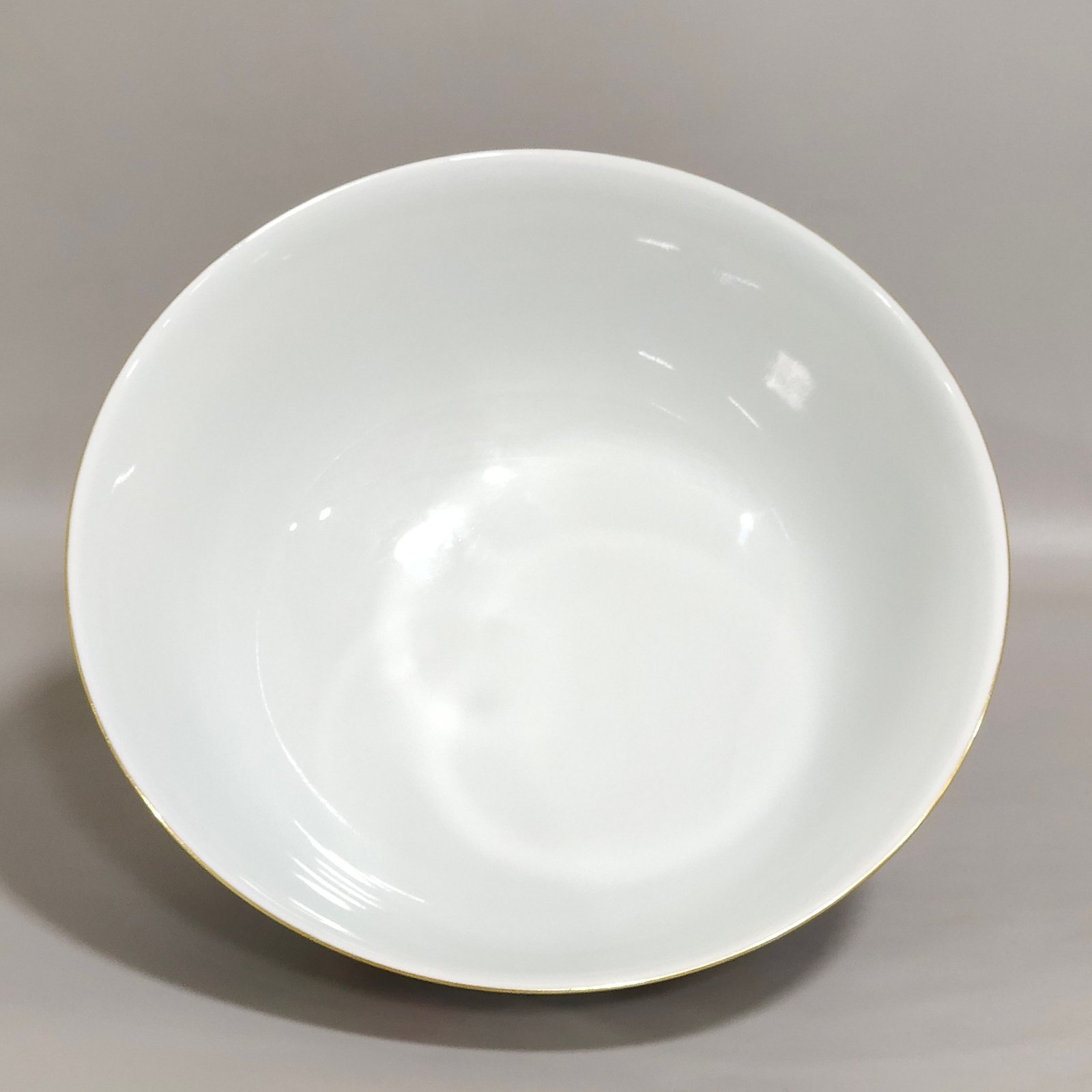 Qing Dynasty Qianlong blue and white and pastel window flower bowl