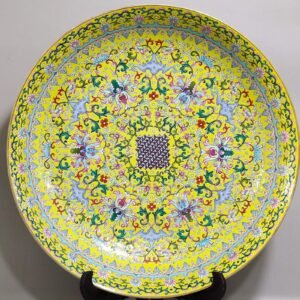 Qing Dynasty Qianlong Famille Rose Porcelain plate