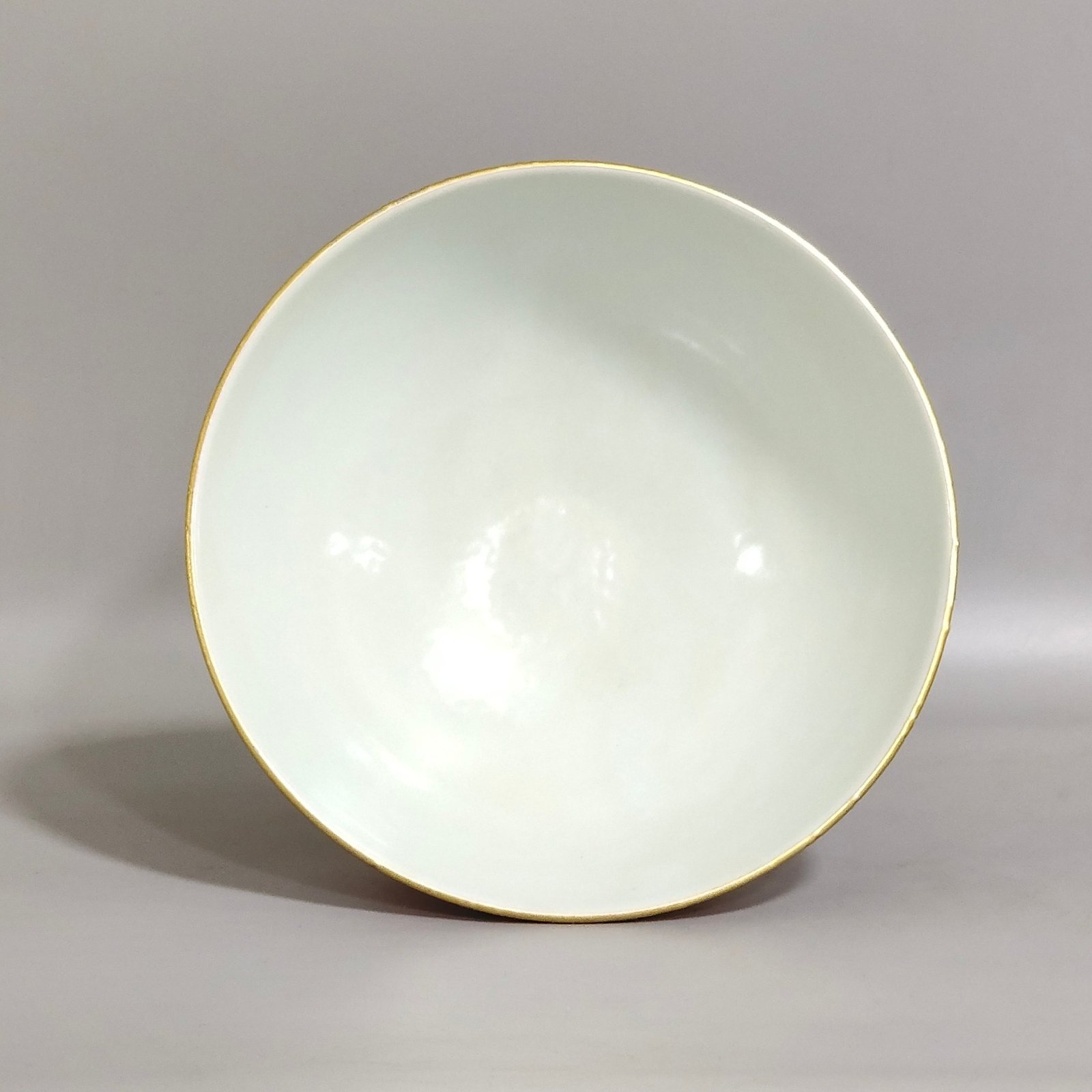 Qing Dynasty Guangxu coral red gilt Baishou tall bowl