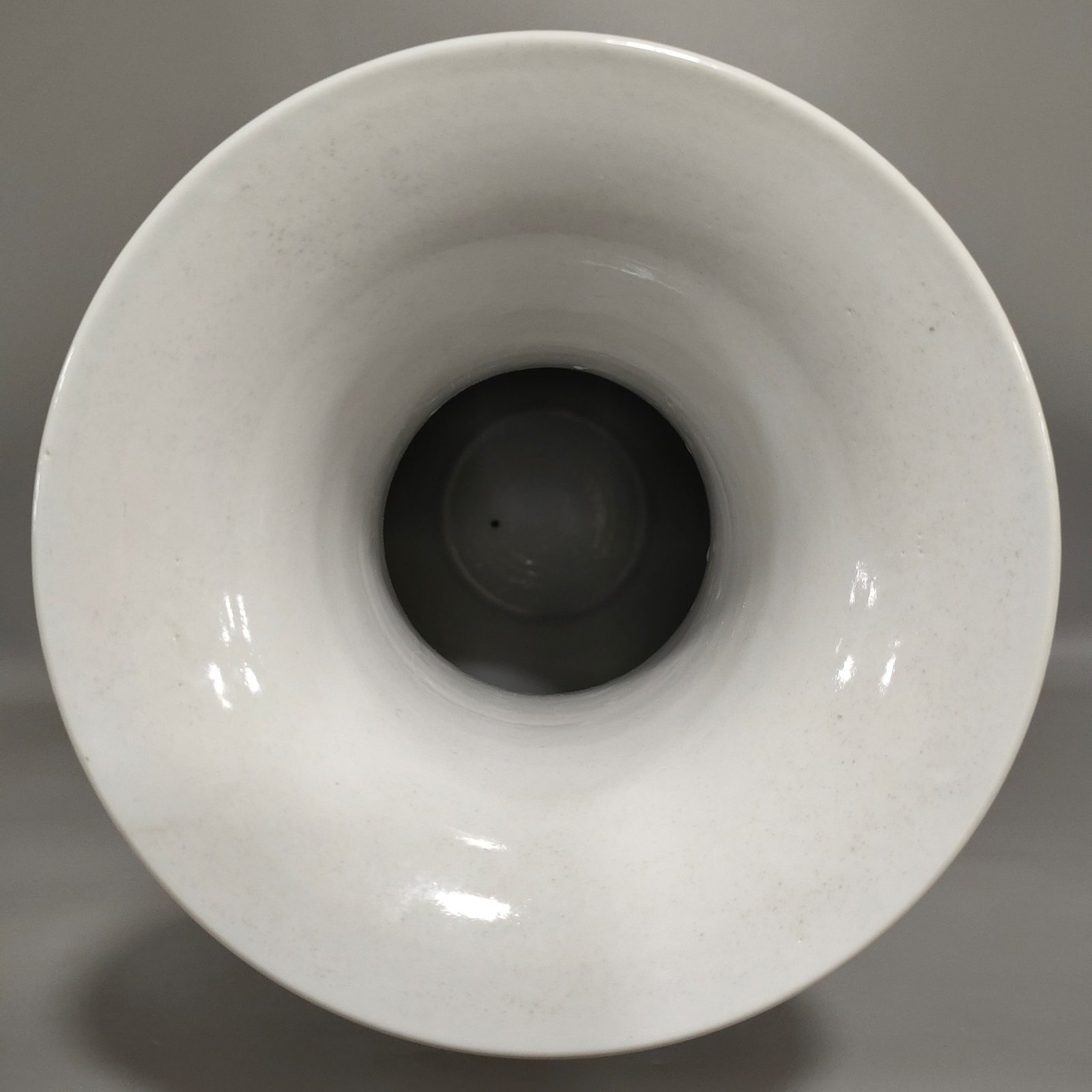Qing Dynasty Xianfeng ink color mushroom vase