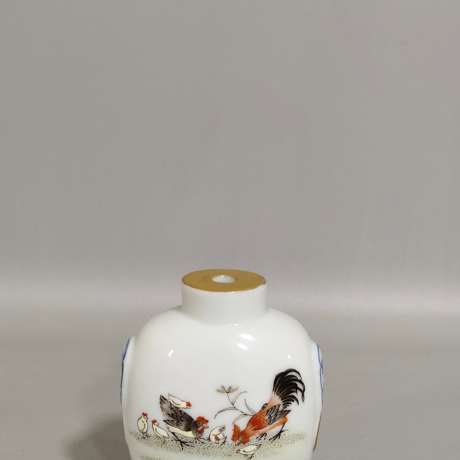 Qing Dynasty Daoguang Family Snuff Bottle