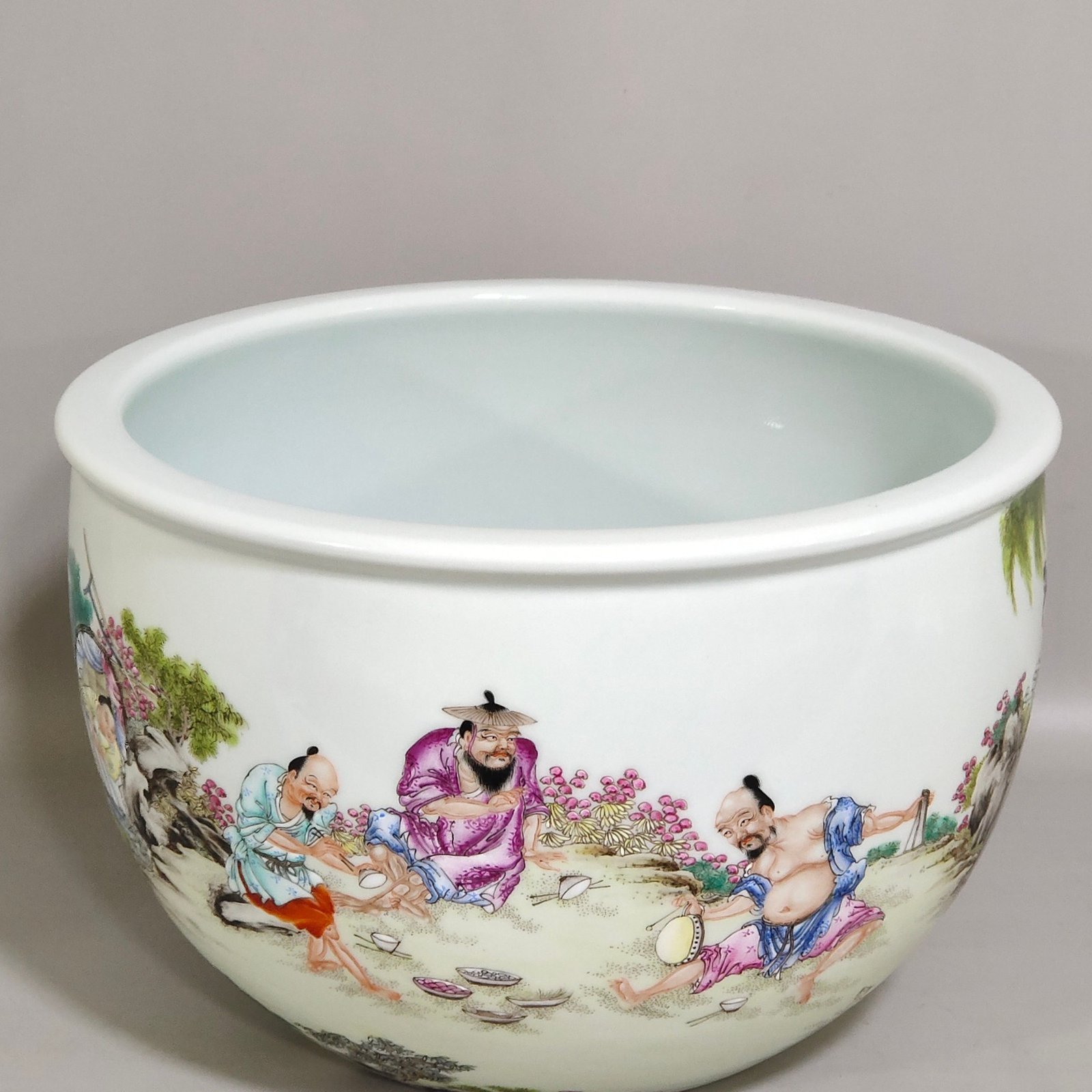 Qing Dynasty Daoguang A small fish tank Fishing House