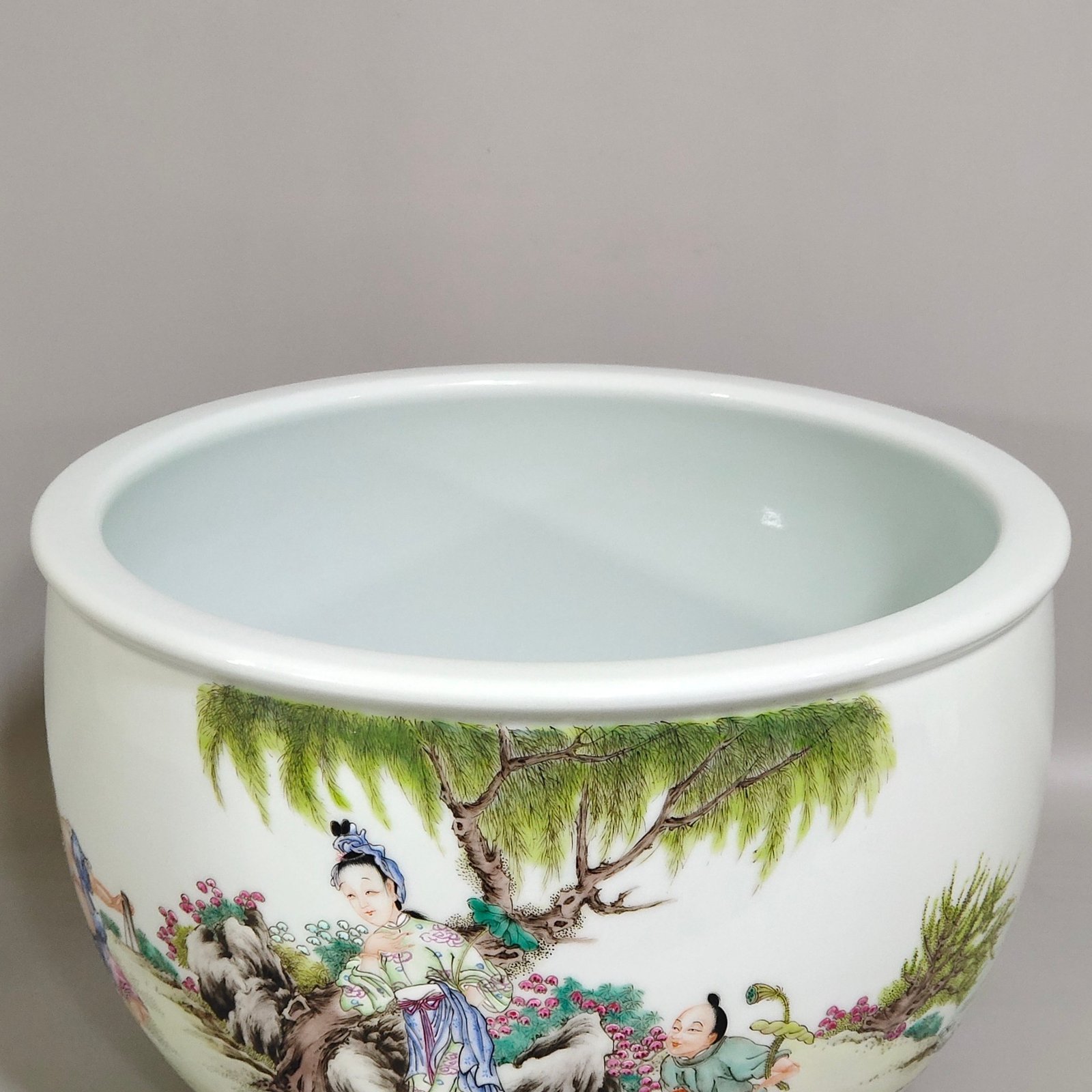 Qing Dynasty Daoguang A small fish tank Fishing House