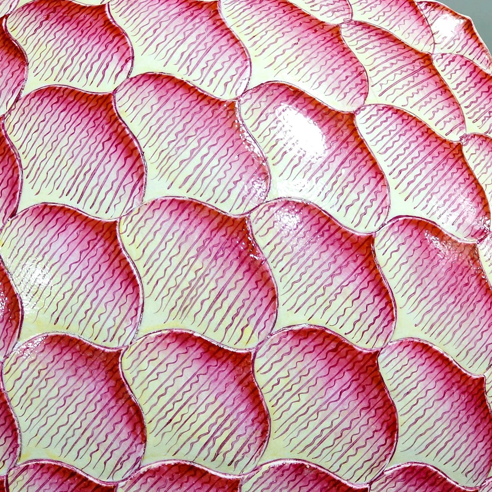 Qing Dynasty Daoguang lotus petal vat