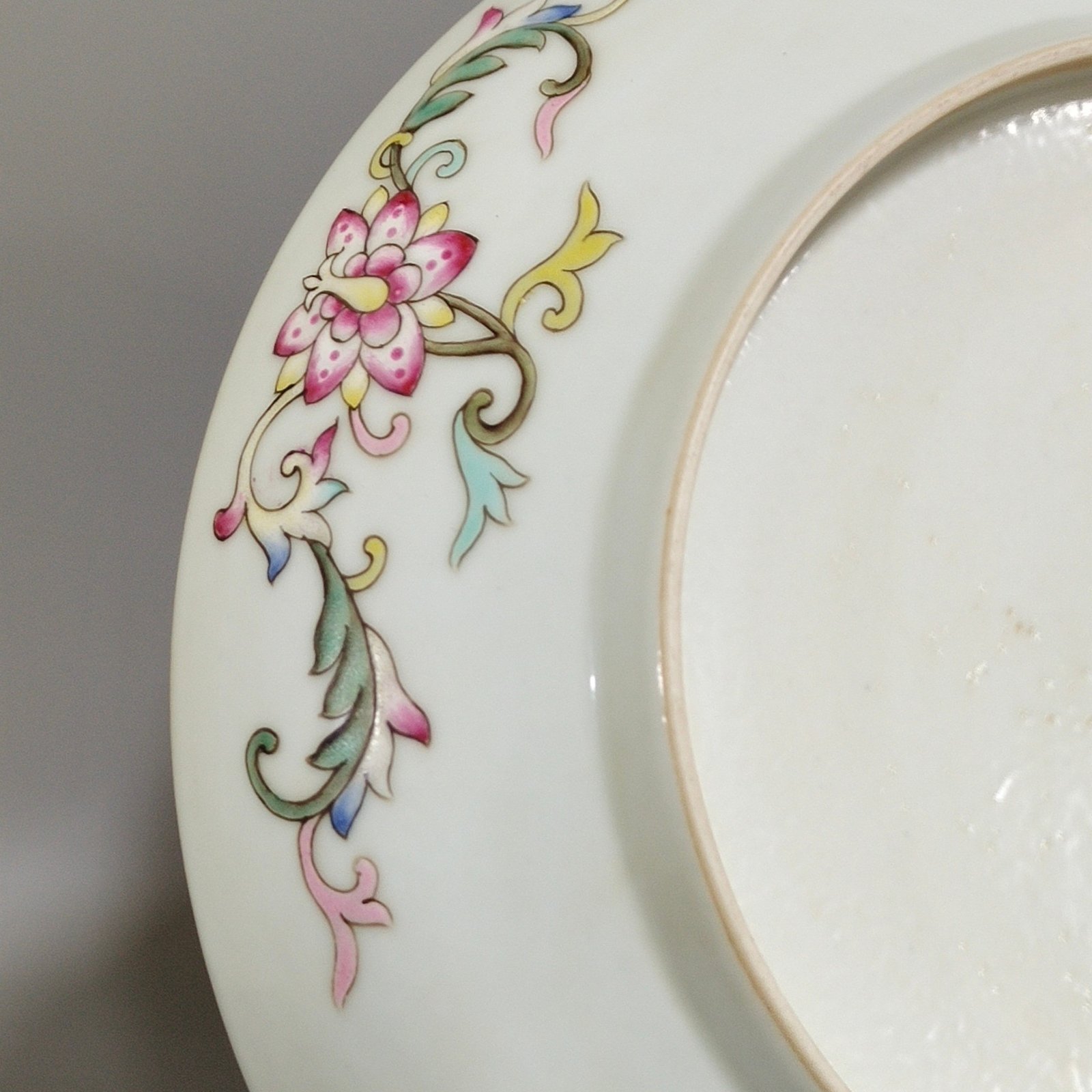 Qing Dynasty Daoguang Huangdi Wanshou Wujiang Plate