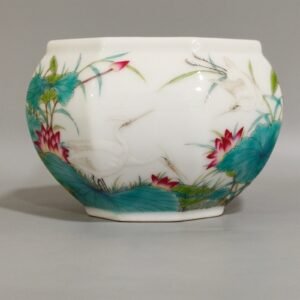 Qing Dynasty Yongzheng Bafang small vat