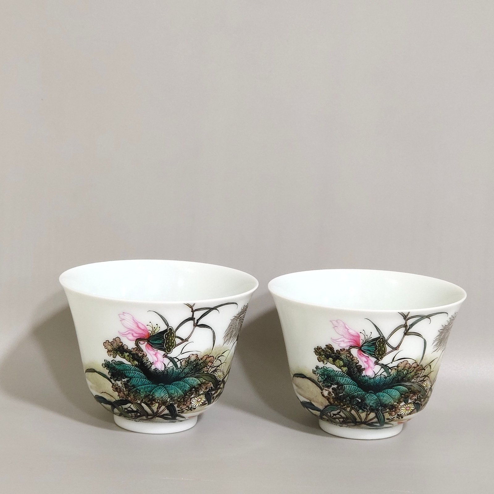 Qing Dynasty Yongzheng successively promoted the poetry cup